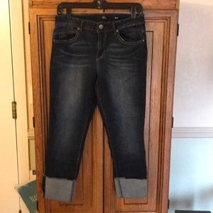 Cuffed Capri Denim